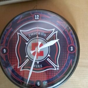 New Chicago Fire House Clock